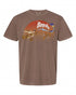 Looney Tunes Wile E. Coyote & Road Runner Sunset T-Shirt - Fun Design for Fans
