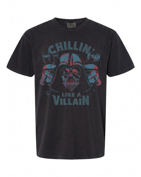 Star Wars Darth Vader T-Shirt - Chillin Like A Villain Design | Retro Style
