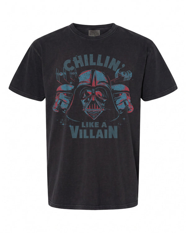 Star Wars Darth Vader T-Shirt - Chillin Like A Villain Design | Retro Style