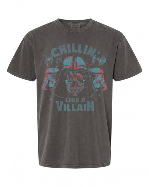 Star Wars Darth Vader T-Shirt - Chillin Like A Villain Design | Retro Style