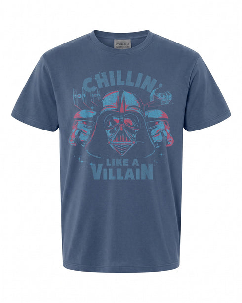 Star Wars Darth Vader T-Shirt - Chillin Like A Villain Design | Retro Style