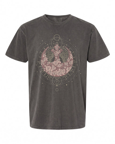 Star Wars Celestial Rose Rebel T-Shirt - Perfect Gift for Fans | Retro Style