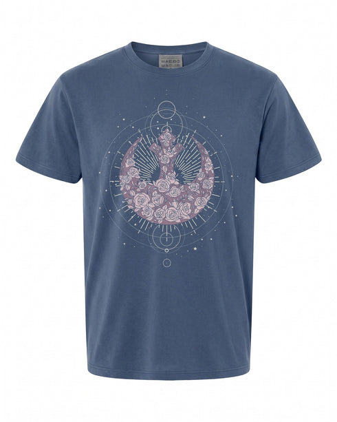 Star Wars Celestial Rose Rebel T-Shirt - Perfect Gift for Fans | Retro Style
