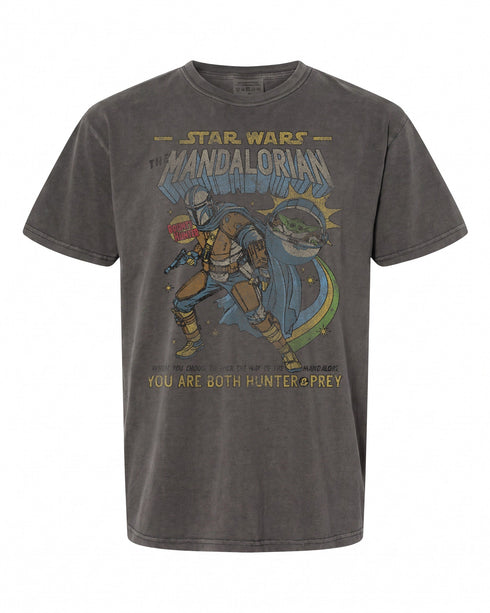 Star Wars Mandalorian Comic T-Shirt - Vintage Design for Fans