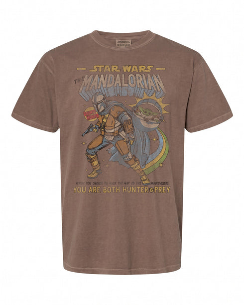 Star Wars Mandalorian Comic T-Shirt - Vintage Design for Fans