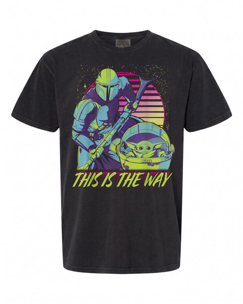 Star Wars The Mandalorian T-Shirt - This Is The Way Design | Retro Vibe