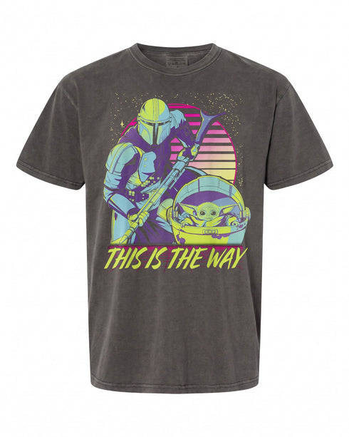 Star Wars The Mandalorian T-Shirt - This Is The Way Design | Retro Vibe