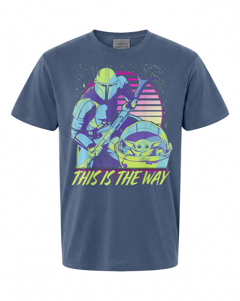 Star Wars The Mandalorian T-Shirt - This Is The Way Design | Retro Vibe