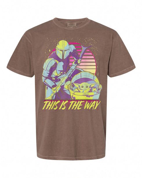 Star Wars The Mandalorian T-Shirt - This Is The Way Design | Retro Vibe