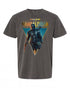Star Wars The Mandalorian T-Shirt - Iconic Golden Logo Design | Retro Style