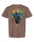 Star Wars The Mandalorian T-Shirt - Iconic Golden Logo Design | Retro Style