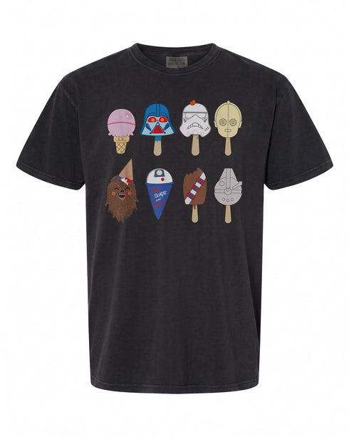 Star Wars Nostalgic Ice Cream T-Shirt - Perfect Gift for Fans | Retro Vibes