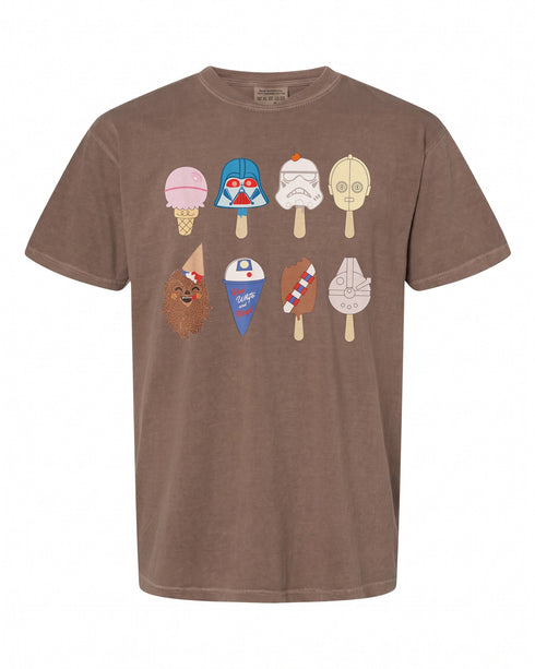 Star Wars Nostalgic Ice Cream T-Shirt - Perfect Gift for Fans | Retro Vibes