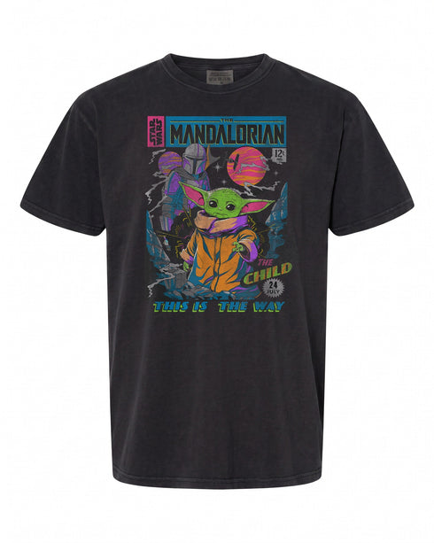 Star Wars The Mandalorian The Child Comic Book T-Shirt - Perfect Gift for Fans
