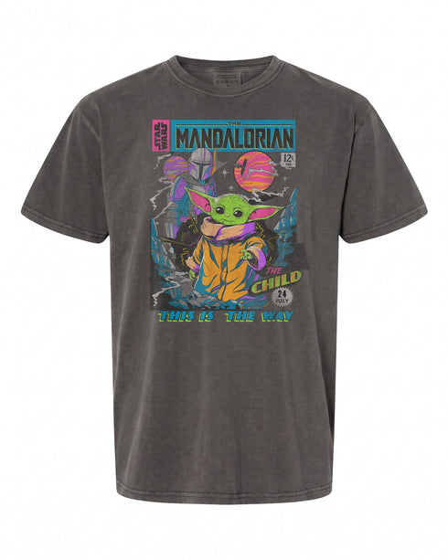 Star Wars The Mandalorian The Child Comic Book T-Shirt - Perfect Gift for Fans