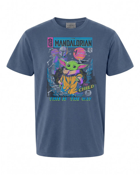 Star Wars The Mandalorian The Child Comic Book T-Shirt - Perfect Gift for Fans