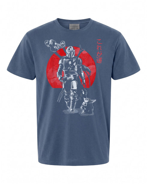 Star Wars The Mandalorian Sumi Ink Portrait T-Shirt - Perfect Gift for Fans