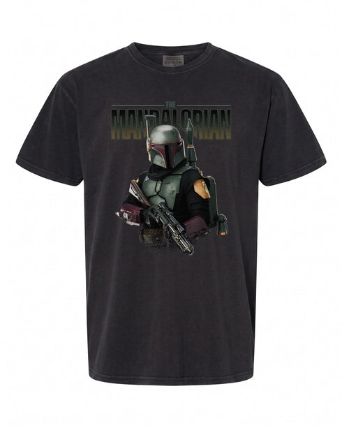 Star Wars Mandalorian Boba Fett T-Shirt - Iconic Design for Fans