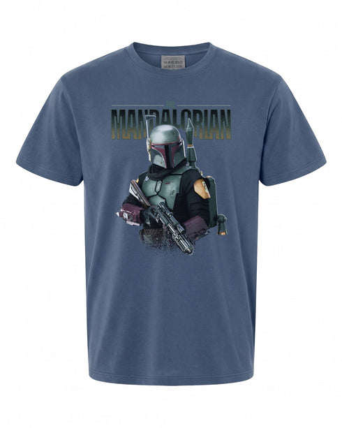 Star Wars Mandalorian Boba Fett T-Shirt - Iconic Design for Fans