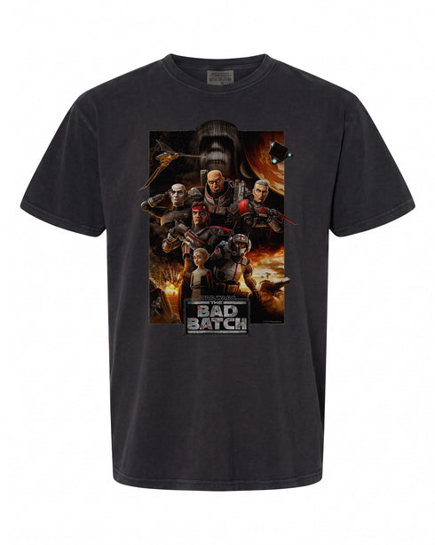 Star Wars The Bad Batch Series Poster T-Shirt - Perfect for Fans | Premium Quality