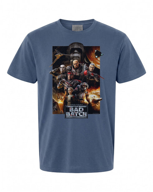 Star Wars The Bad Batch Series Poster T-Shirt - Perfect for Fans | Premium Quality