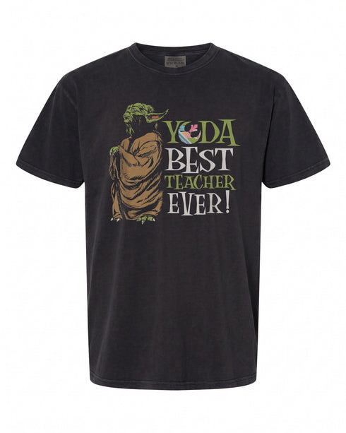 Star Wars Yoda Best Teacher Ever T-Shirt - Perfect Gift for Fans | Retro Style