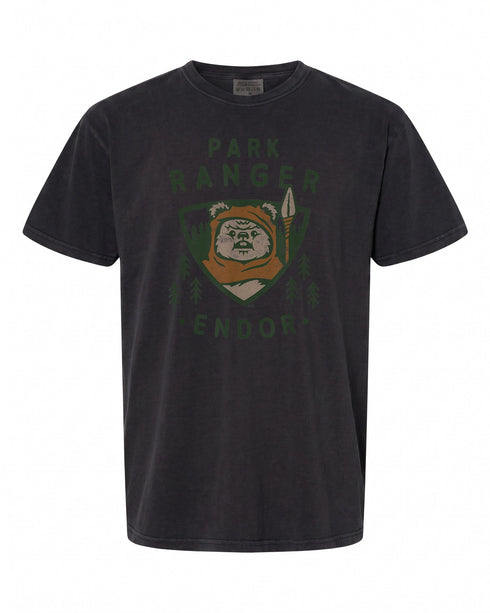 Star Wars Ewok Park Ranger T-Shirt - Perfect Gift for Fans | Vintage Look