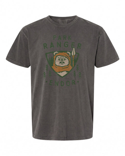 Star Wars Ewok Park Ranger T-Shirt - Perfect Gift for Fans | Vintage Look