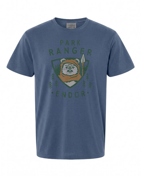 Star Wars Ewok Park Ranger T-Shirt - Perfect Gift for Fans | Vintage Look