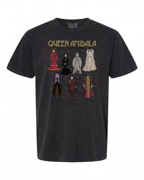 Star Wars Queen Amidala Gown T-Shirt - Perfect for Fans | Retro Style