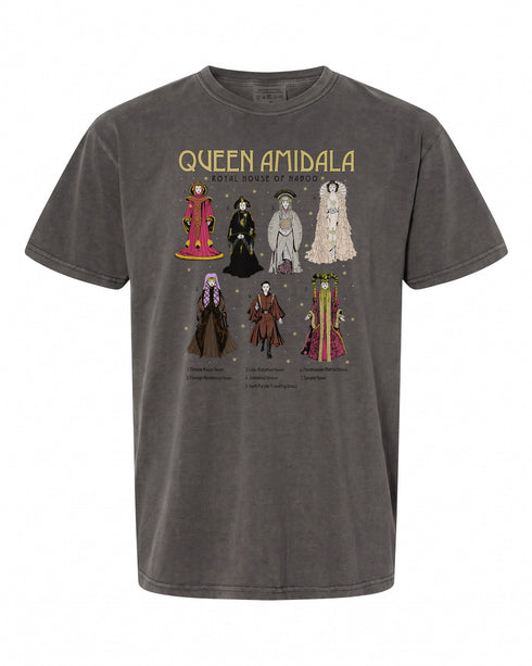 Star Wars Queen Amidala Gown T-Shirt - Perfect for Fans | Retro Style