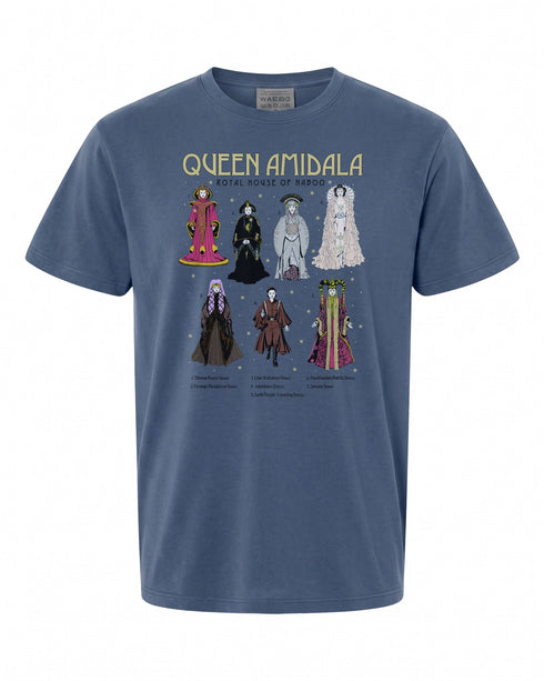 Star Wars Queen Amidala Gown T-Shirt - Perfect for Fans | Retro Style