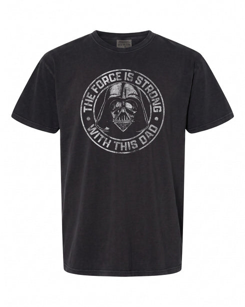 Star Wars Darth Vader T-Shirt - The Strong Force Gift for Dads | Geeky Style