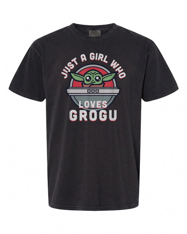 Just A Girl Who Loves Grogu T-Shirt - Perfect for Star Wars Fans | Fun Apparel