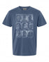 Star Wars Chewbacca Expressions T-Shirt - Fun Gift for Fans | Retro Style