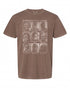 Star Wars Chewbacca Expressions T-Shirt - Fun Gift for Fans | Retro Style