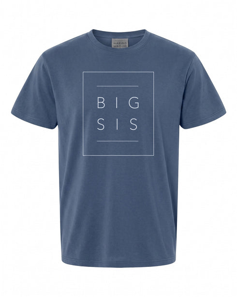 Big Sister T-Shirt for Teen Girls - Celebrate Baby Reveal | Cute Gift