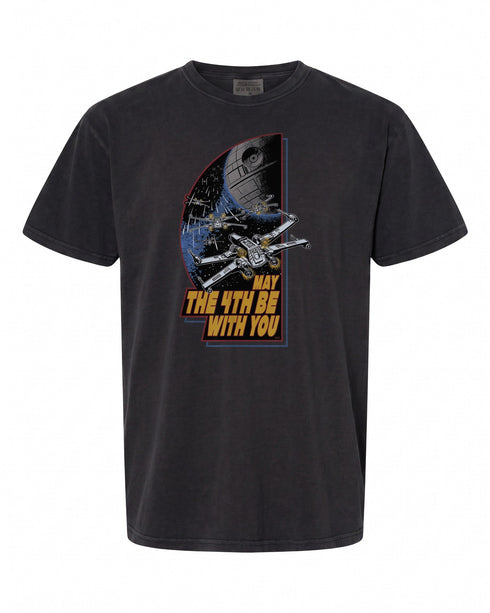Star Wars Day Vintage Space Battle T-Shirt - Perfect for Fans | Galaxy Garb