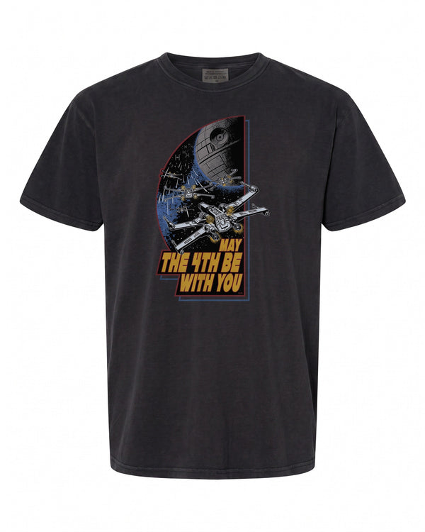 Star Wars Day Vintage Space Battle T-Shirt - Perfect for Fans | Galaxy Garb