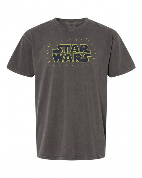 Star Wars T-Shirt - Bright Yellow Doodle Logo | Perfect for Fans