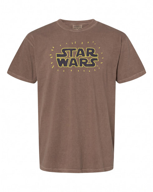 Star Wars T-Shirt - Bright Yellow Doodle Logo | Perfect for Fans