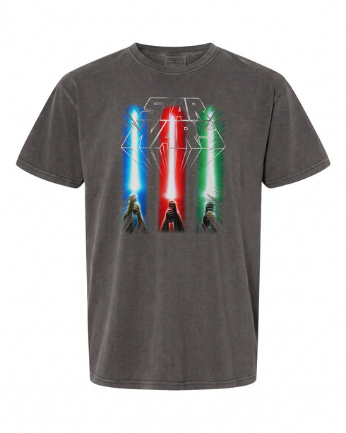 Star Wars Classic Epic Lightsabers T-Shirt - Perfect for Fans | Vintage Style
