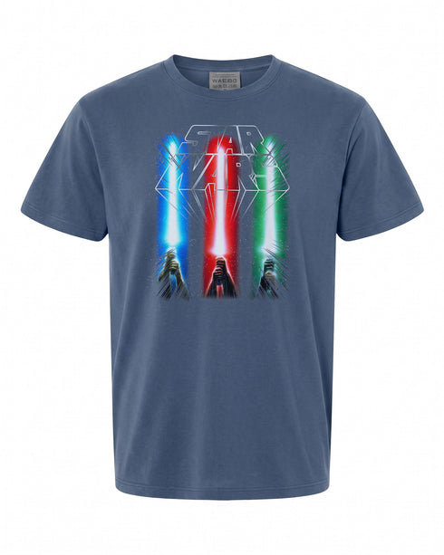 Star Wars Classic Epic Lightsabers T-Shirt - Perfect for Fans | Vintage Style
