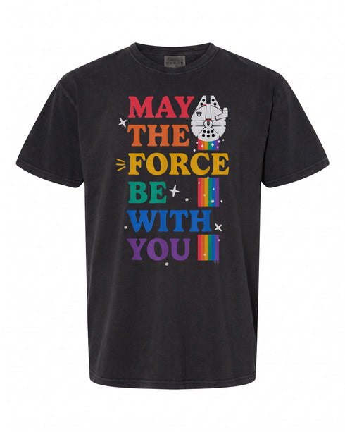 Star Wars Pride Rainbow Falcon T-Shirt - Celebrate Love | Galactic Style