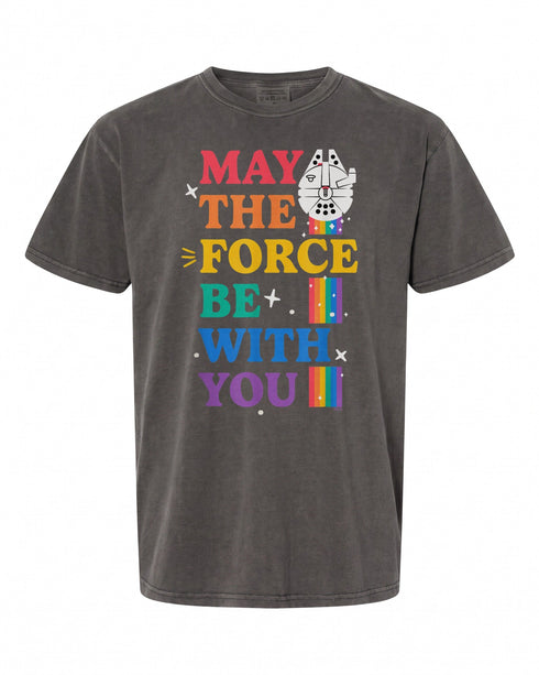 Star Wars Pride Rainbow Falcon T-Shirt - Celebrate Love | Galactic Style