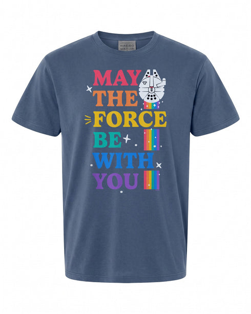 Star Wars Pride Rainbow Falcon T-Shirt - Celebrate Love | Galactic Style