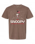 Snoopy Flag Moon T-Shirt - Fun Style for Peanuts Fans | Unique Gift