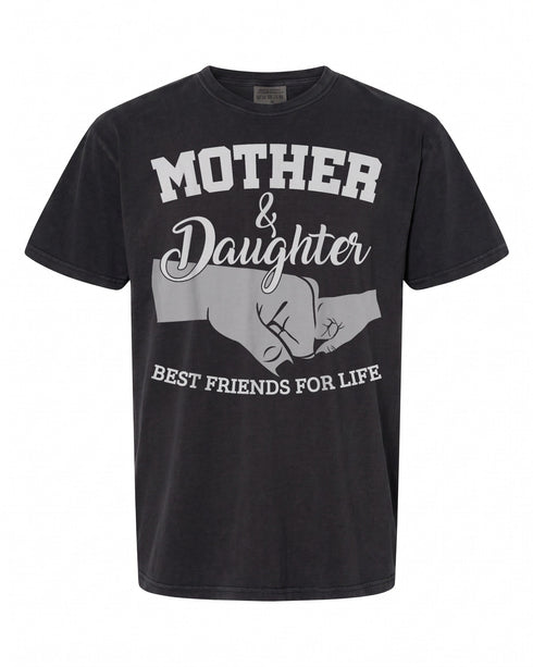 Mother and Daughter Best Friends For Life T-Shirt - Perfect for Family Bonding | Premium Quality