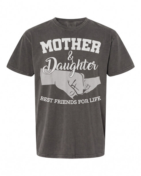 Mother and Daughter Best Friends For Life T-Shirt - Perfect for Family Bonding | Premium Quality