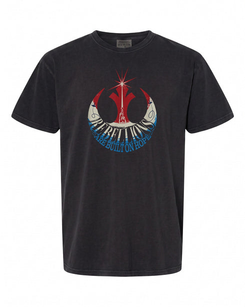 Star Wars Rebel Alliance T-Shirt - Built on Hope Design | Unisex